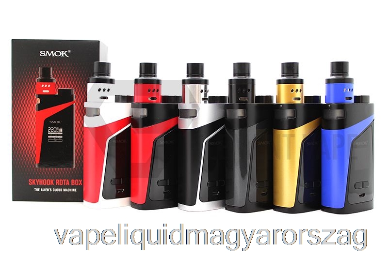 Smok Skyhook Rdta Box 220w Kit White Body / Red Vape Liquid